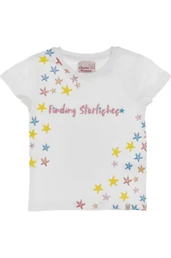 Completo T-shirt e Pantaloncini Grazie Mamma 03047 Bianco e Rosa