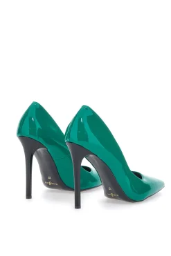 Décolleté a Punta Pittarello Elite 193 Green in vernice