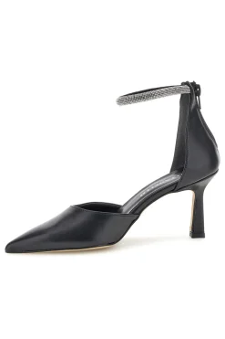 Décolleté nere con cinturino Pittarello couture 709