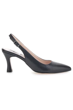 Décolleté nere slingback Made in Italy Pittarello 4371