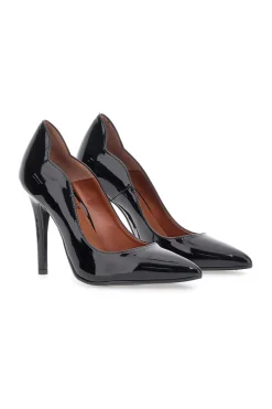 Décolleté Nere Tacco 11 cm Made In Italy Pittarello Love 3478