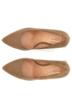 Décolleté tacco a Campana Pittarello Glam 3701 Camel