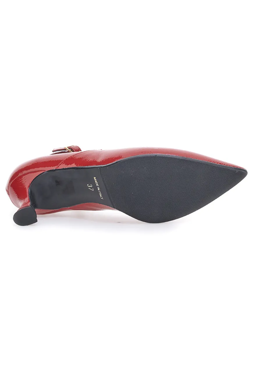 Decolleté con Cinturino Rosse Pittarello Couture 904