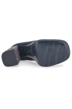 Decollete Platform Pittarello Glam 3336 Nere con Glitter