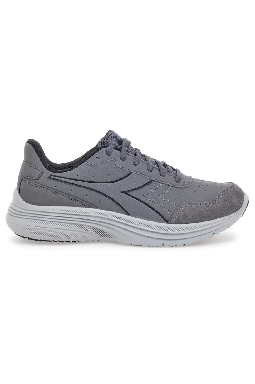 Diadora – Eagle 8 S – Leichte, graue Sneakers