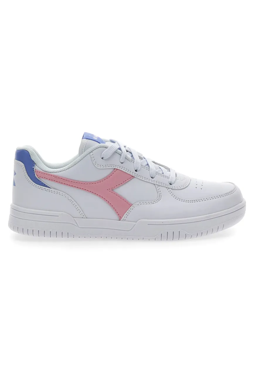 Diadora Raptor Low Gs Weiße Turnschuhe
