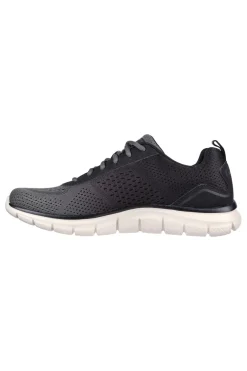 Dunkelgraue Skechers Track Ripkent Sneakers