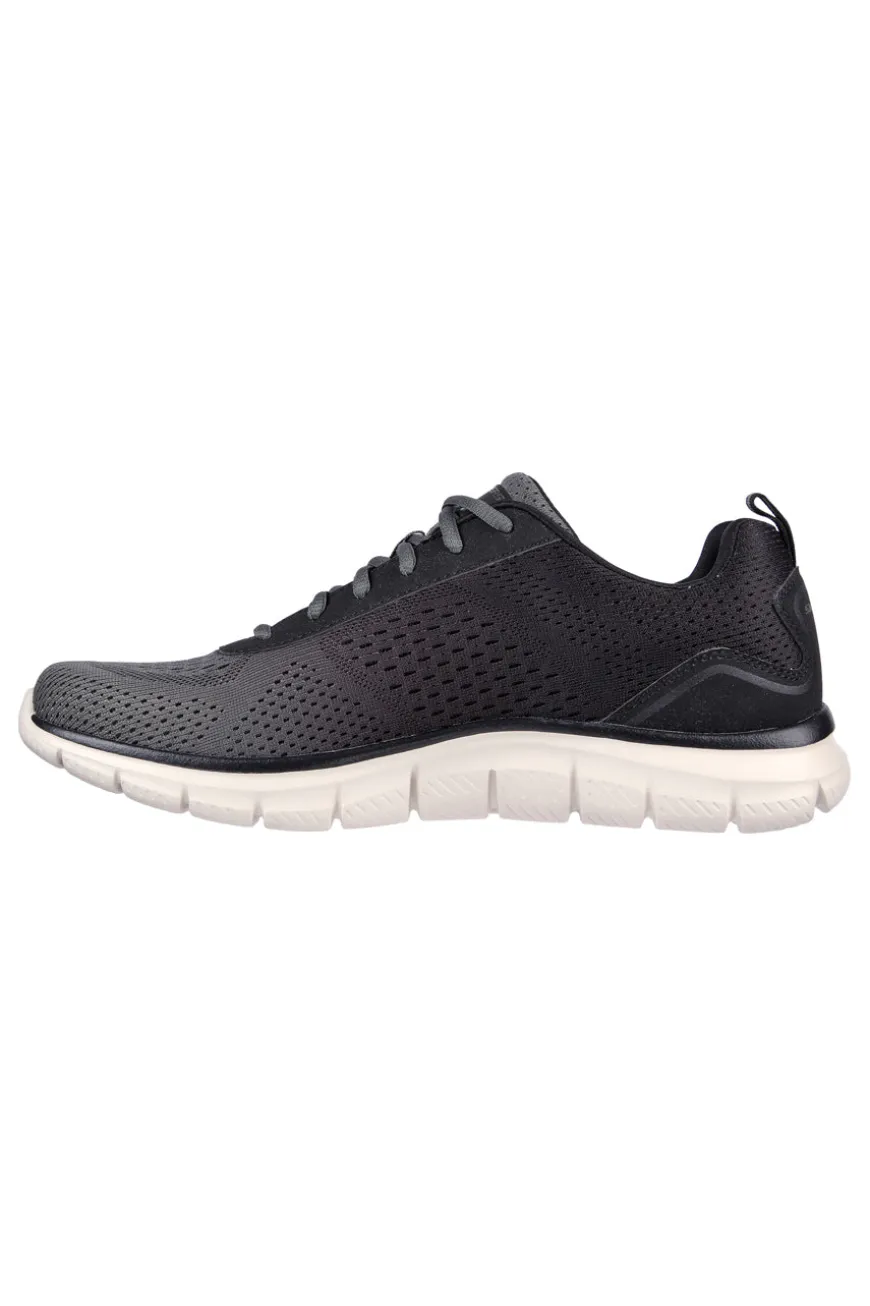 Dunkelgraue Skechers Track Ripkent Sneakers