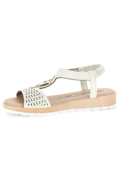 Eis-Sandalen mit Gold-Detail Mio tempo LR263706