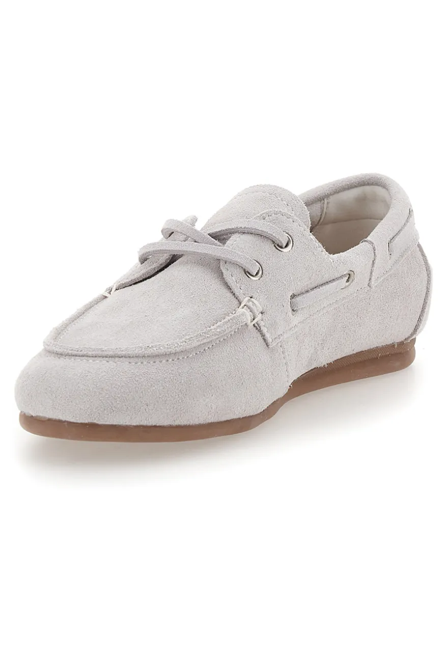 Elfenbeinfarbene Leder Slipper mit herausnehmbarer Innensohle Pittarello Capsule BT261060001A