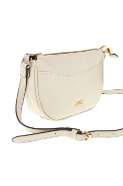 Elfenbeinfarbene Tasche mit verstellbarem Schulterriemen Basile BA12093DOL