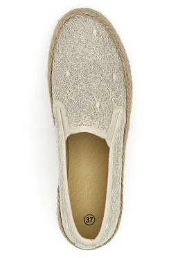 Espadrillas Beige con Pizzo Energy 132