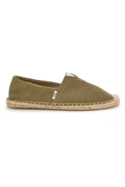 Espadrillas verdi in tessuto Pittarello sun SGMS2510