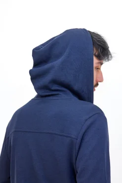 Felpa con Zip Skechers GoKnit Pique Fit Navy