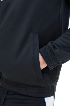Felpa Nera Senza Cappuccio Skechers Premier Track Jacket