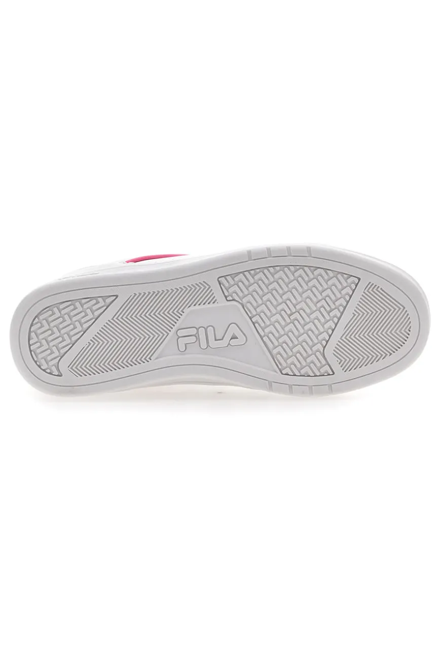 Fila Court Sneakers für Teenager in Weiß und Rosa