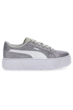 Flatform Karmen Glitz Silver Glitter Sneakers