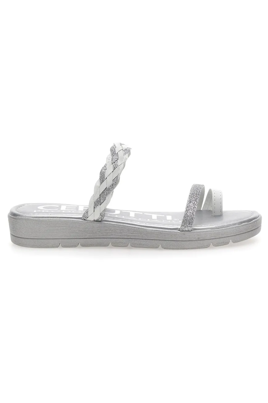 Flip-Flops Cerutti 21581 Weiß und Silber