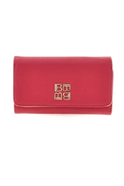 Fuxia Geldbörse mit goldenem Logo Laura biagiotti LB26S-500-68