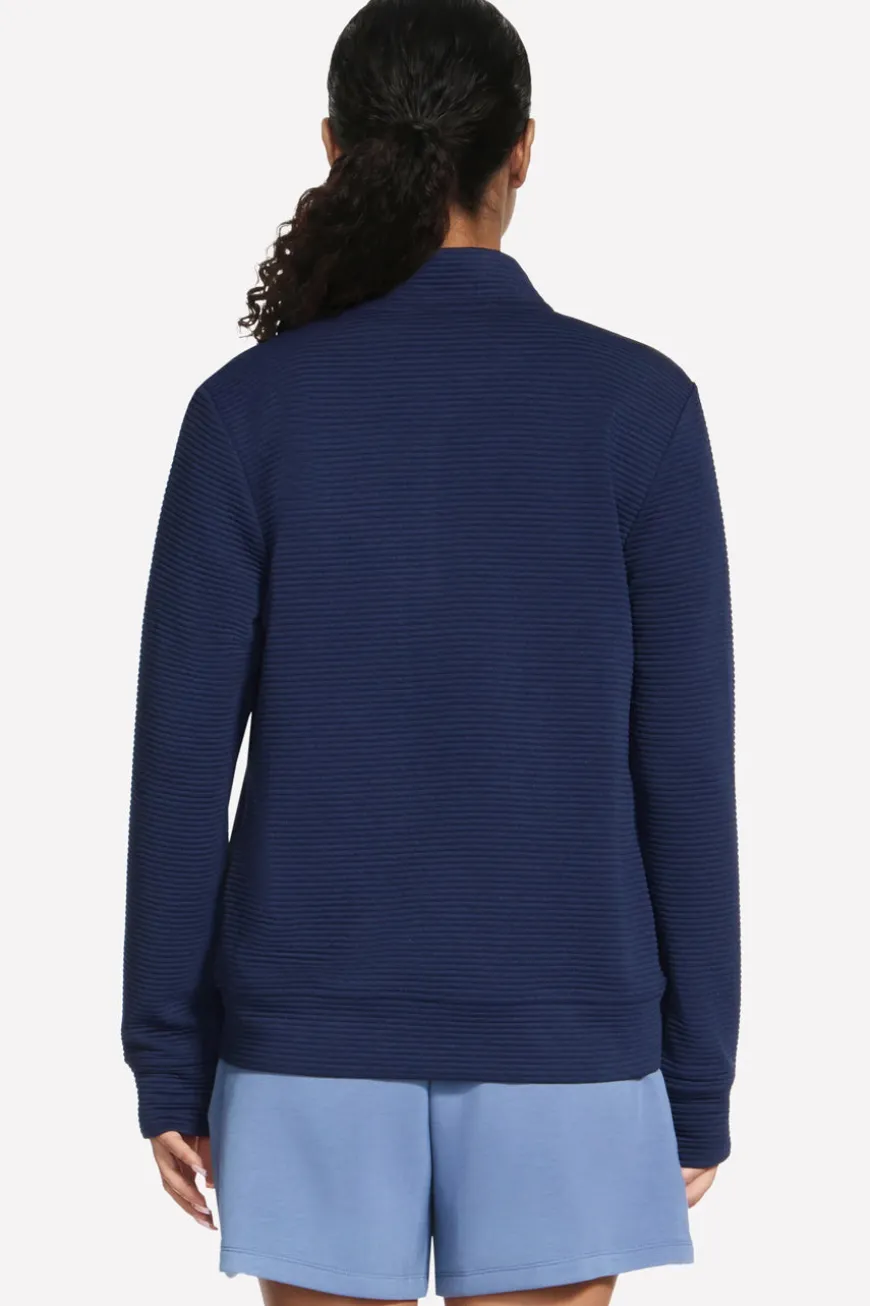 Giacca blu con zip Skechers GO WALK Everywhere Jacket