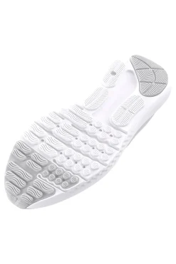 Graue Mesh-Turnschuhe für Damen Under Armour GGS Surge 4