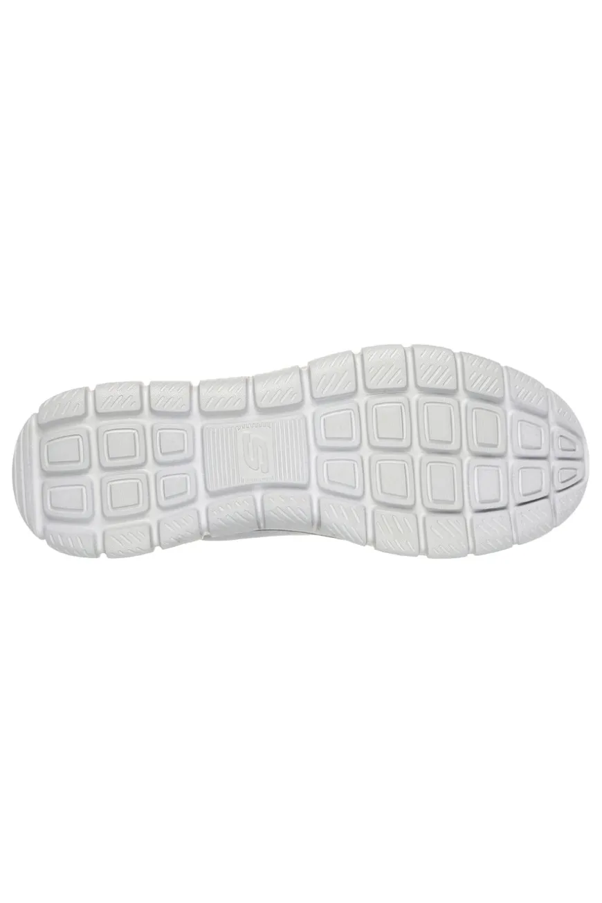 Graue Sportschuhe mit Memory Foam Skechers Track Breiter