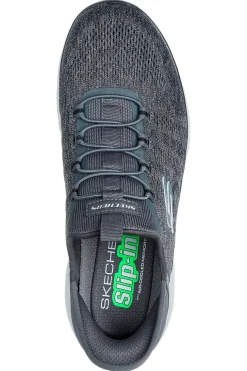 Graue vegane Sneakers Skechers Hands Free Slip-Ins: Summits – Key Pace
