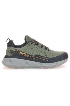 Grüne Sneakers und dicke Sohle ROUTE 66 RO51811D
