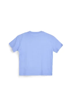 Hellblaues T-Shirt mit Love Pitt Kinderaufdruck PT-G-T-9047