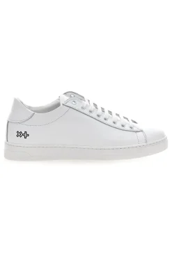 Herren Leder Turnschuhe weiß Ptr 2999