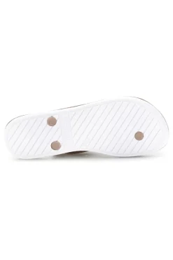 Infradito beige con strass Superga S24S728