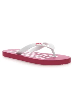 Infradito fucsia con logo a contrasto Everlast EV09