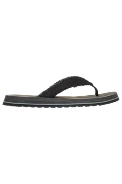 Infradito Marroni con Tomaia in Canvas Skechers Tantric - Fritz