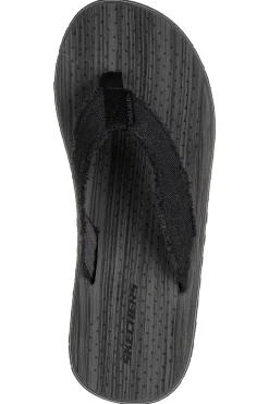 Infradito Marroni con Tomaia in Canvas Skechers Tantric - Fritz