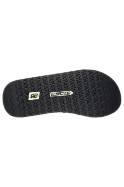Infradito Marroni con Tomaia in Canvas Skechers Tantric - Fritz