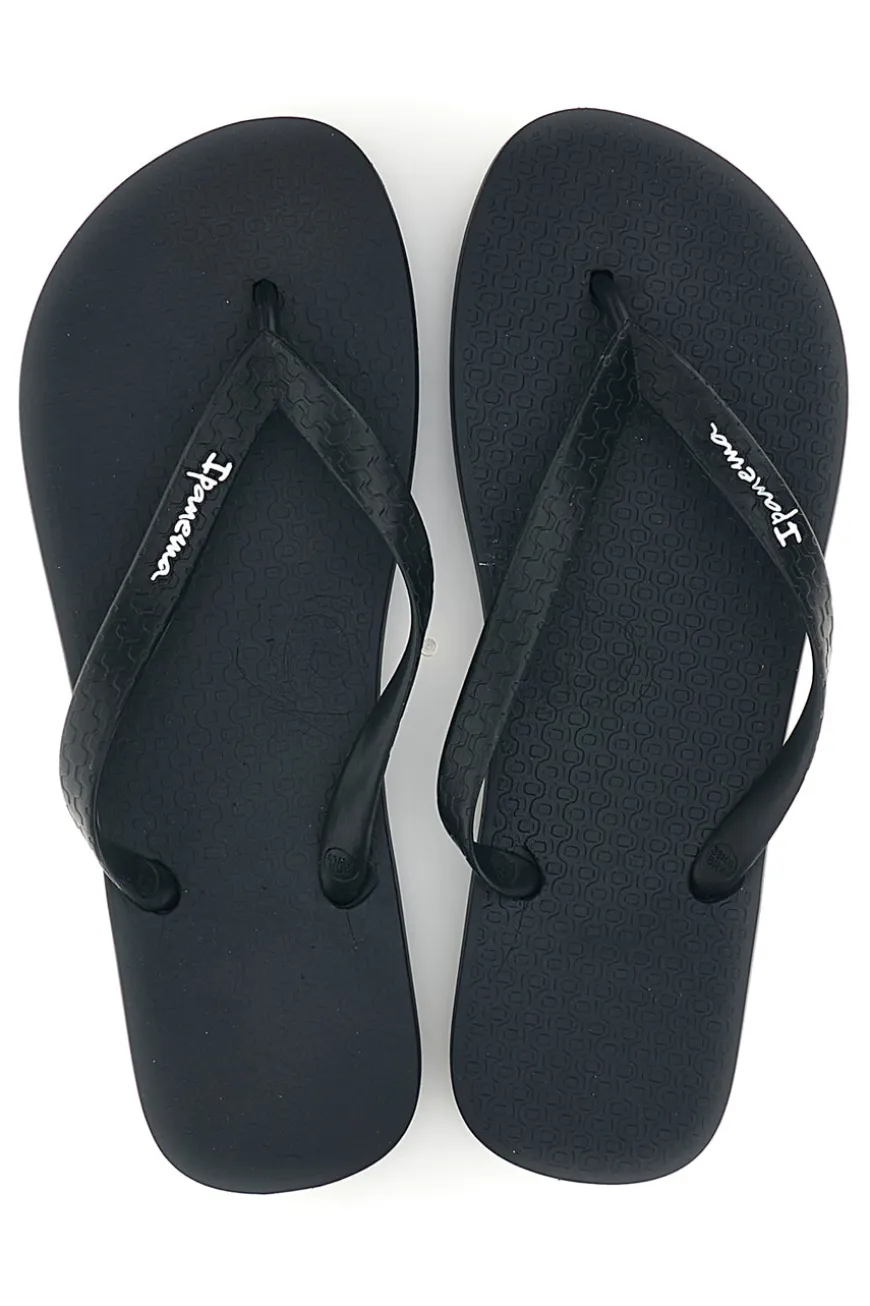 Infradito nere con suola rigata Ipanema IP83305