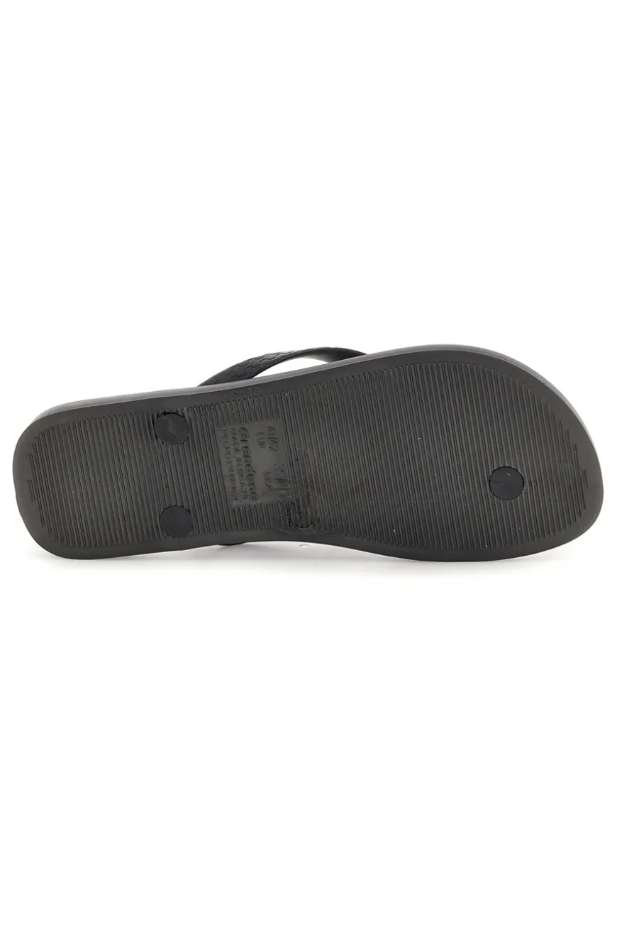 Infradito nere con suola rigata Ipanema IP83305