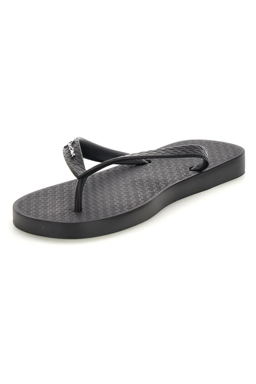 Infradito nere con suola rigata Ipanema IP83305