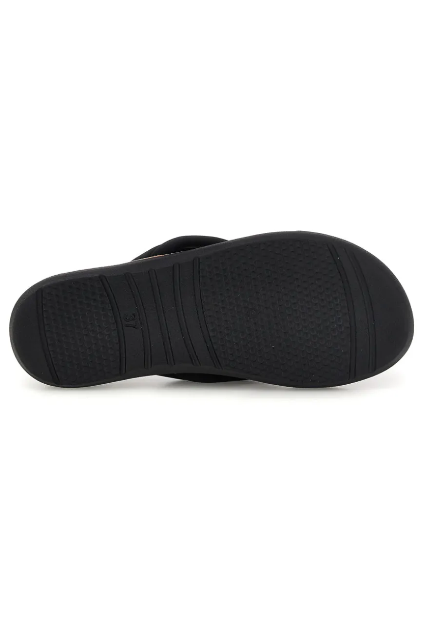 Infradito nero beige dual density Inblu 04 SF