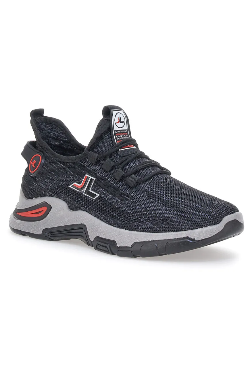 Johes Land Laufschuhe 214001 Schwarz