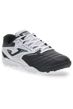 Joma Cancha 2501 Turf Fußballschuhe in Schwarz und Weiß