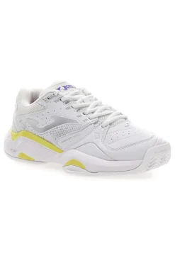 Joma MASTER 1000 LADY 2502 weiße Sportschuhe mit gelben Details