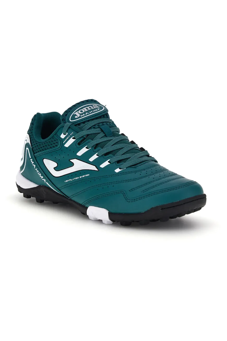 Joma Maxima 2617 grün weiß Rasen Fußballschuhe mit Multi Stollen Sohle