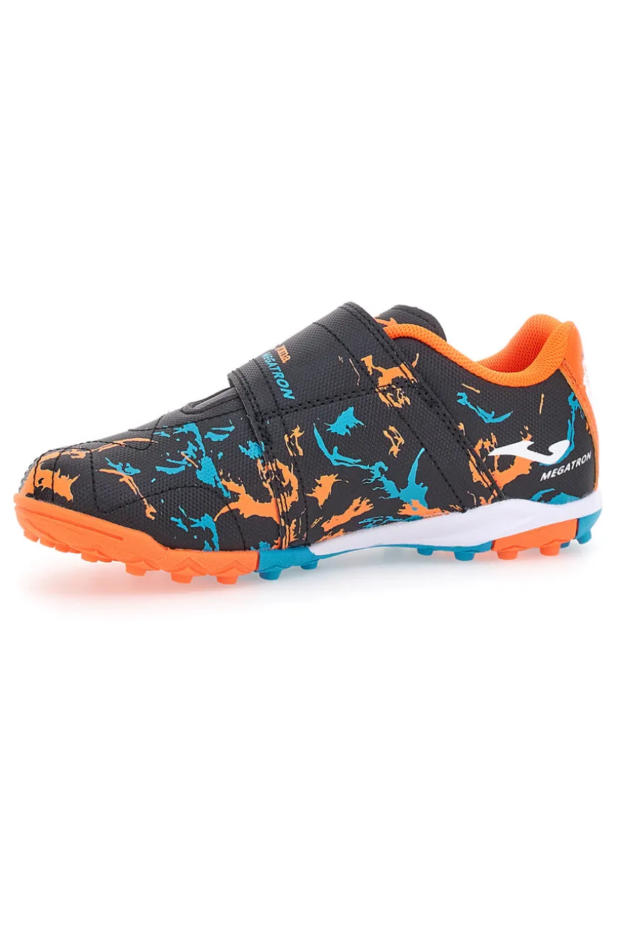 Joma Megatron Jr 2401 Fußballschuhe in Schwarz und Orange