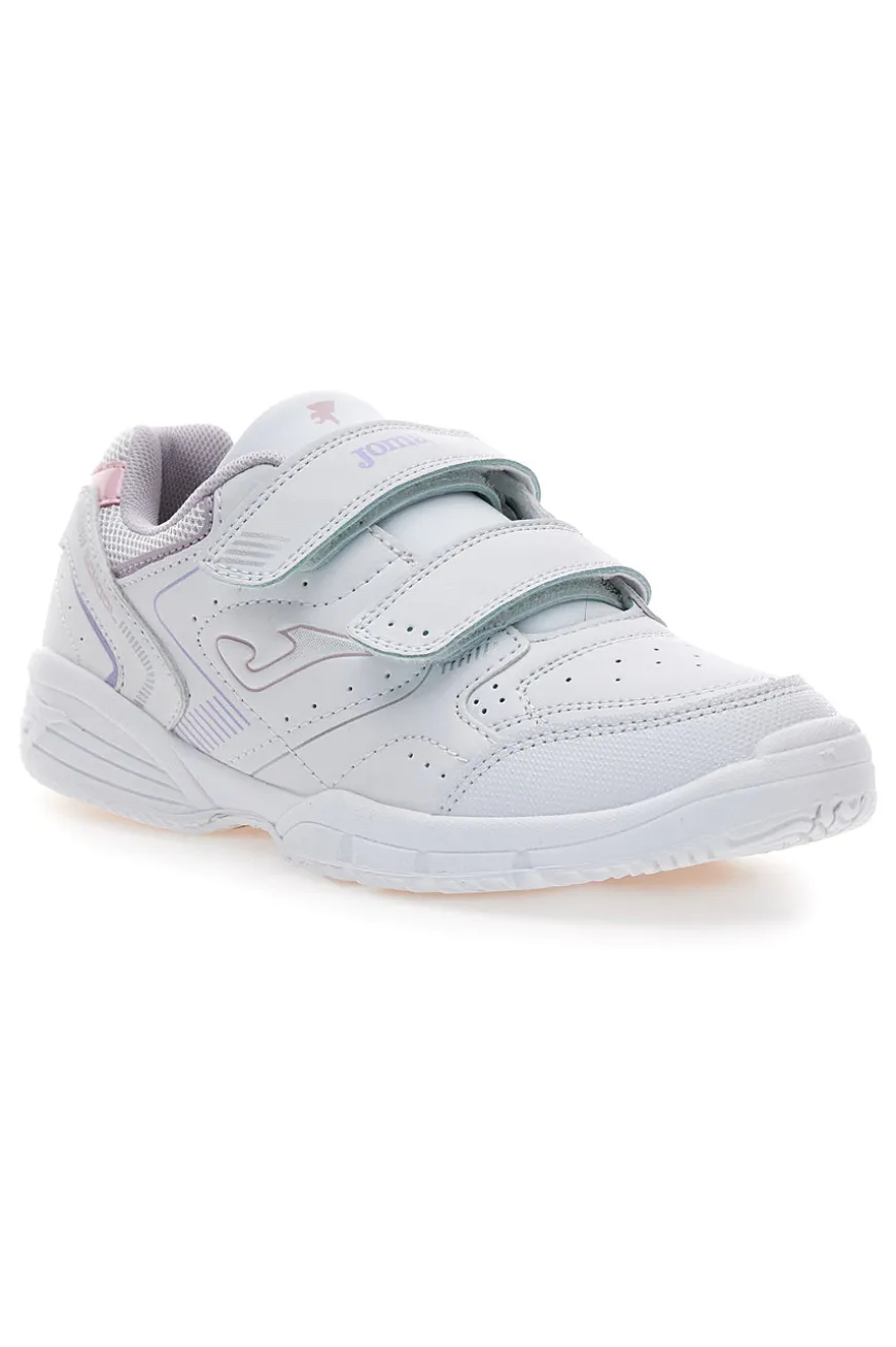 Joma W.School JR 2519 Weiße Turnschuhe mit Klettverschluss