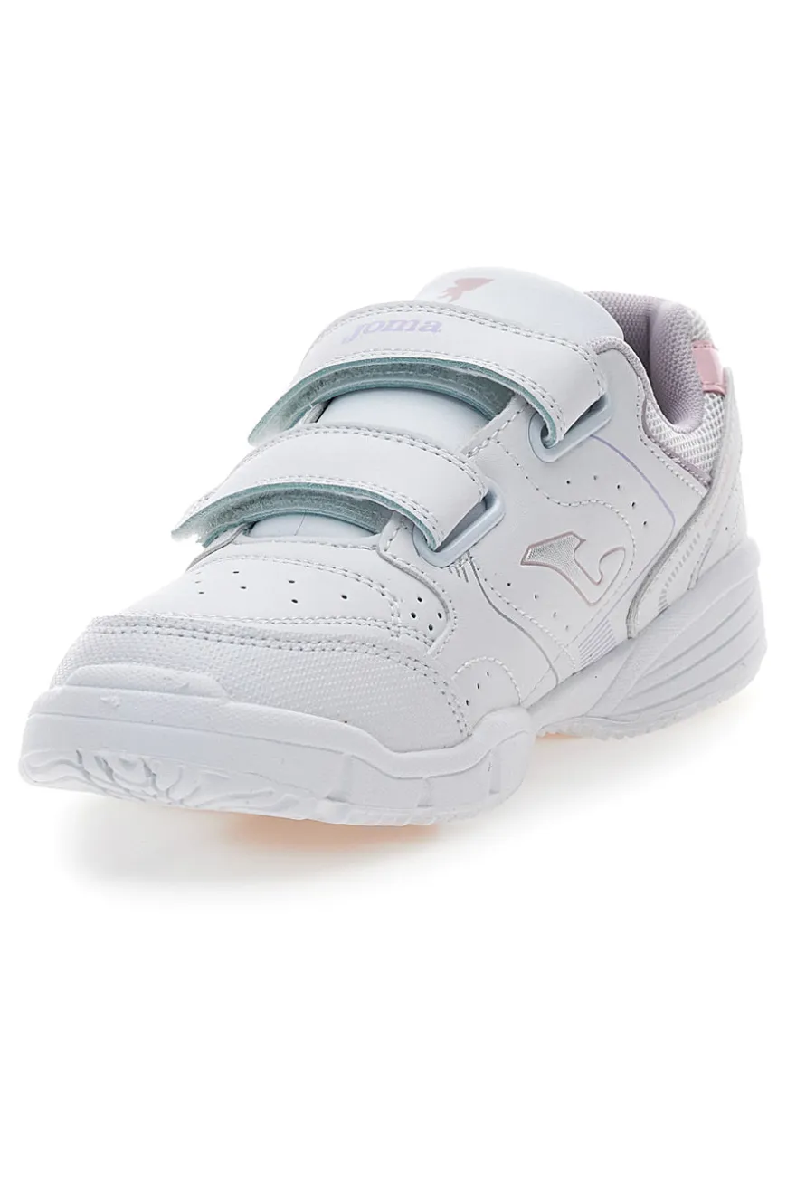 Joma W.School JR 2519 Weiße Turnschuhe mit Klettverschluss