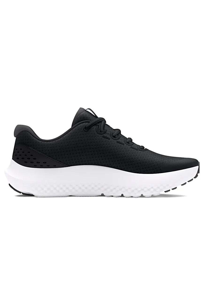Jungen schwarz Mesh Turnschuhe Under Armour BGS Surge 4