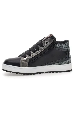 Laura Biagiotti AG1751016511 schwarze Sneakers mit Glitzerdetails
