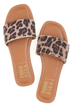 Leopardenmuster Hausschuhe Animalier Prima Riga 110