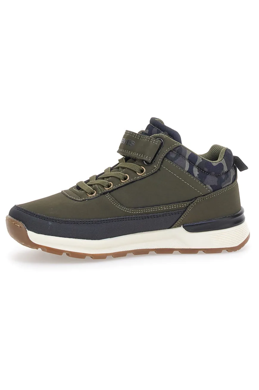 Levi's Ascot Refresh Khaki Mid-Cut Sneakers